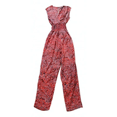 Pre-owned Maje Spring Summer 2019 Red Jumpsuit