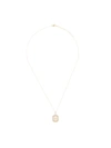 MATEO 14KT YELLOW GOLD G DIAMOND NECKLACE