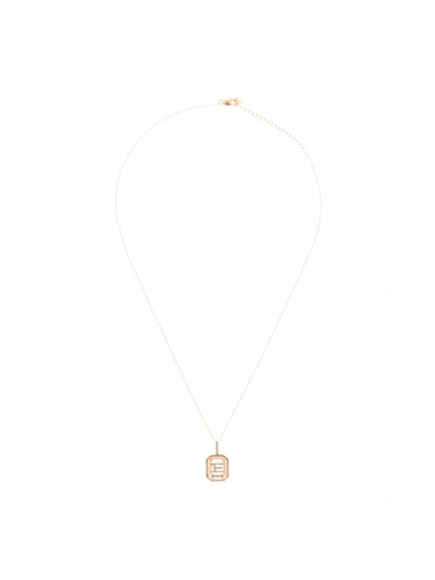 MATEO 14KT YELLOW GOLD E DIAMOND NECKLACE