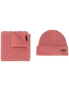 DSQUARED2 SCARF AND BEANIE HAT SET