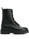 TOMMY HILFIGER CHUNKY COMBAT BOOTS
