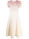 VALENTINO BEADED MID-LENGTH DRESS