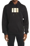 VERSACE LOGO GRAPHIC COTTON HOODIE,A87450A232781