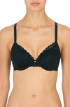 Natori Hidden Glamour Contour Underwire Bra In Black