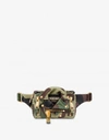 MOSCHINO WAIST BAG BIKER MILITARY