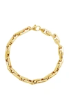 ADINA REYTER 14K YELLOW GOLD CABLE-CHAIN BRACELET,825165