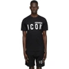 Dsquared2 Dsquared Logo Printed T-shirt In Black