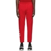 DSQUARED2 DSQUARED2 RED SKI-FIT ICON LOUNGE trousers