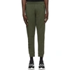 DSQUARED2 GREEN ICON SKI-FIT LOUNGE trousers