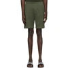 Dsquared2 Icon Logo Print Cotton Sweat Shorts In 814 Brown