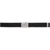 MARC JACOBS MARC JACOBS BLACK HEAVEN BY MARC JACOBS WEBBING BELT