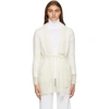 MAX MARA MAX MARA LEISURE OFF-WHITE MOHAIR LIUTO CARDIGAN