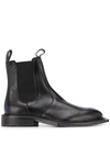 MARTINE ROSE ELASTICATED PANEL BOOTS