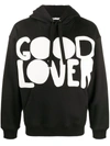 VALENTINO GOOD LOVER PRINT HOODIE