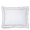 Polo Ralph Lauren Spencer Sateen Border Sham In Deep Lavender