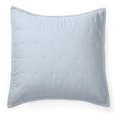 Polo Ralph Lauren Graydon Quilted Euro Sham In Chambray