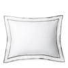 Polo Ralph Lauren Spencer Sateen Border Sham In Grey