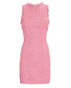 BALMAIN Sleeveless Tweed Mini Dress,060058454507