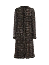 DOLCE & GABBANA TWEED BOUCLE COAT