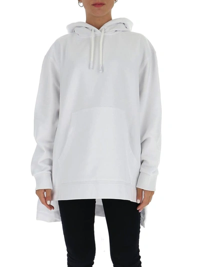 Burberry Oversized Hoodie In White