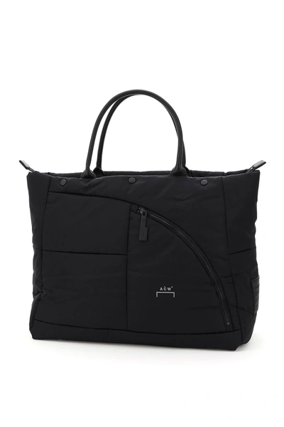 A-cold-wall* A Cold Wall Padded Zip Tote Bag In Black