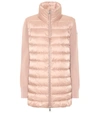 MONCLER DOWN AND VIRGIN WOOL JACKET,P00486180