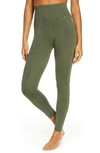 Free People Fp Movement Good Karma Leggings In Army