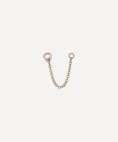 Maria Tash 22mm Single Chain Connecting Charm In Rose Gold