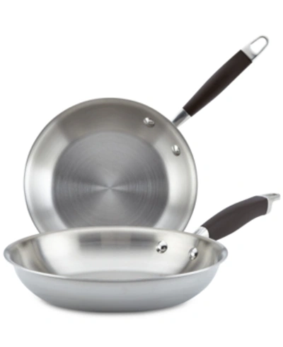 Anolon Tri-ply Stainless Steel 2-pc. French Skillet Set