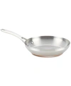 ANOLON NOUVELLE COPPER STAINLESS STEEL 8" FRENCH SKILLET