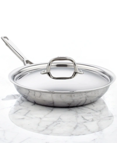 Anolon Tri-ply Stainless Steel 12.75" Covered Skillet