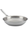 ANOLON TRI-PLY CLAD STAINLESS STEEL 10.25" FRENCH SKILLET
