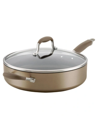 Anolon Advanced Home Hard-anodized Nonstick 5-qt. Saute Pan With Helper Handle