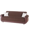 Hudson Argos Brown 3 Seat Sleeper