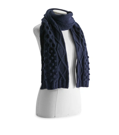 Weekend Max Mara Cable-knit Scarf