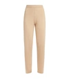 ALLUDE CASHMERE KNITTED TROUSERS,15915942