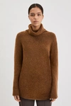 Filippa K Nico Yak Sweater In Hazelnut