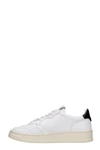 AUTRY 01 SNEAKERS IN WHITE LEATHER,11534438