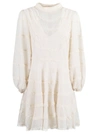 Zimmermann Ladybeetle Spliced Mini Dress In Buff