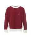 Ambush Panel Detailing Sweatshirt In Red