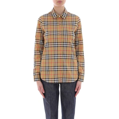 Burberry Shirt In Beige