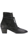 MARSÈLL LACE-UP ANKLE BOOTS