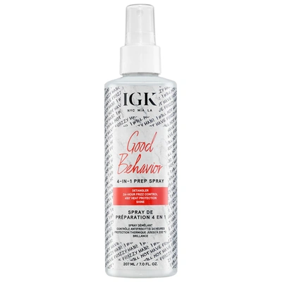 Igk Good Behavior 4-in-1 Prep Spray 7 oz
