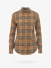 Burberry Shirt In Beige