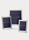 Polo Ralph Lauren Luke Picture Frame In Silver