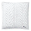 Ralph Lauren Highland Throw Pillow In White