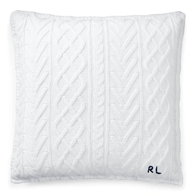 Ralph Lauren Highland Throw Pillow In White