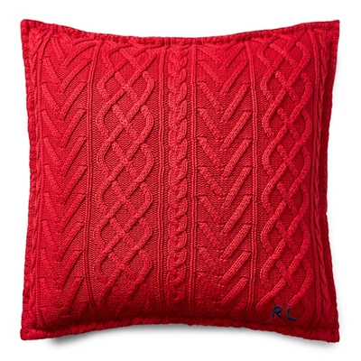 Polo Ralph Lauren Highland Throw Pillow In Red