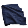 Ralph Lauren Cable Cashmere Throw Blanket In Polo Navy