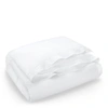 Ralph Lauren Organic Cotton Sateen Border Duvet Cover In Studio White